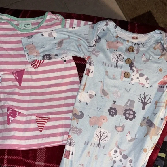 17 Piece Baby Girl Clothing Bundle 3-6 Months